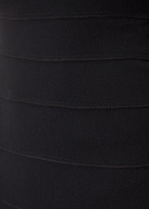 Asymmetric Dress in Black