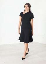 Load image into Gallery viewer, Lined Silhouette Dress in Black